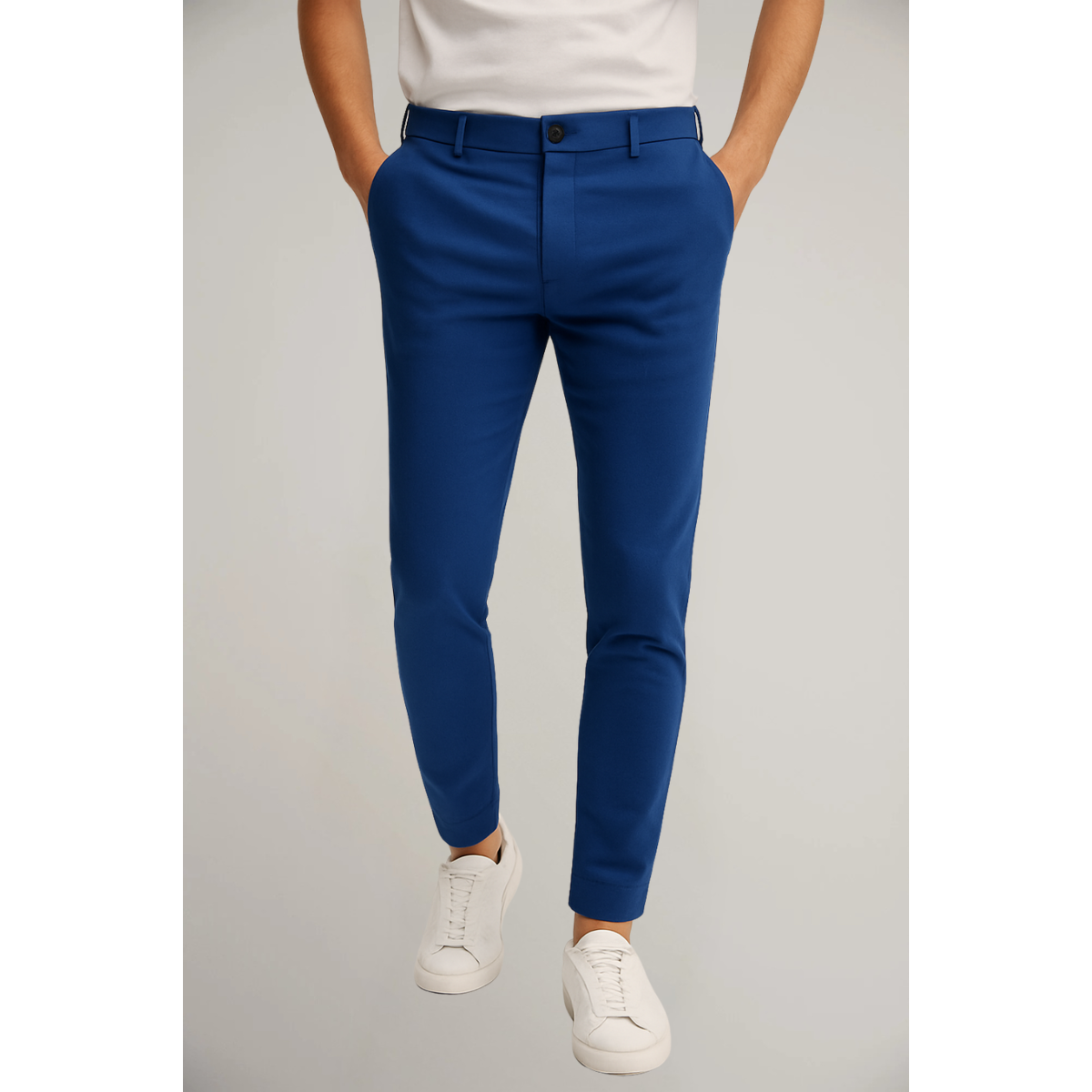 Men's Tailored Straight Leg Dress Pants
