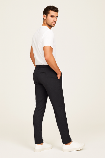Men's Tailored Straight Leg Dress Pants