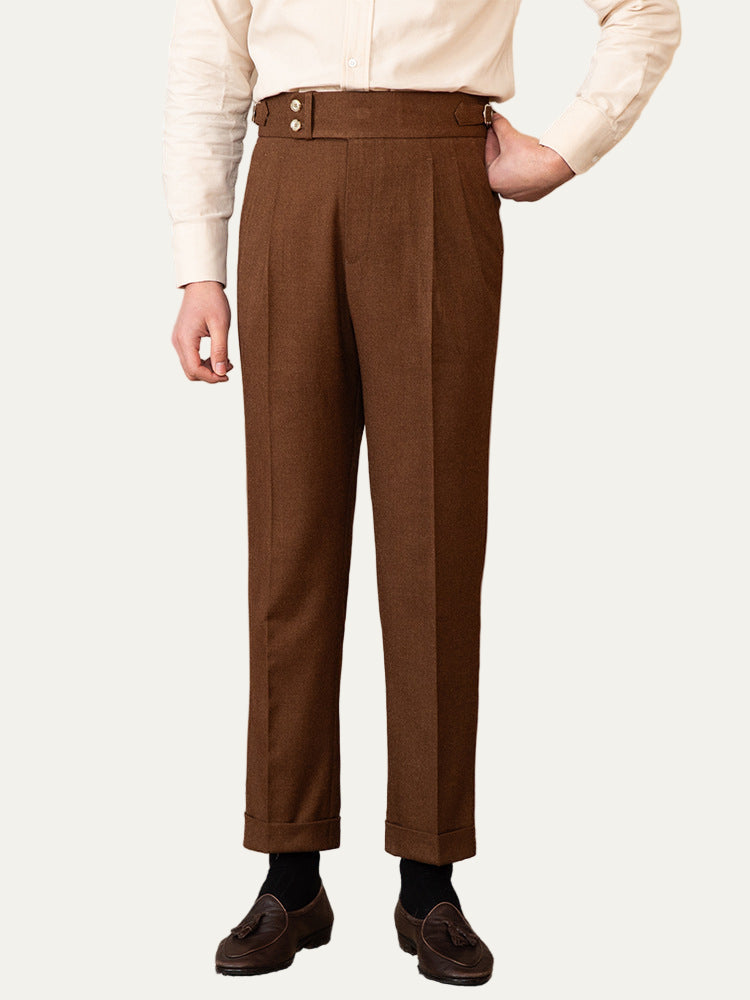 Men's Slim Fit Formal Dress Pants