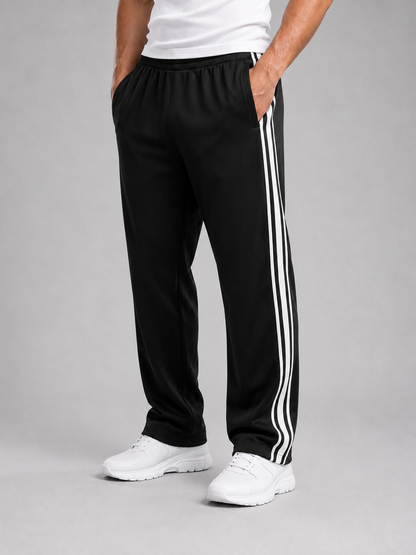 Men's Casual Relaxed Fit Track Pants with Pockets