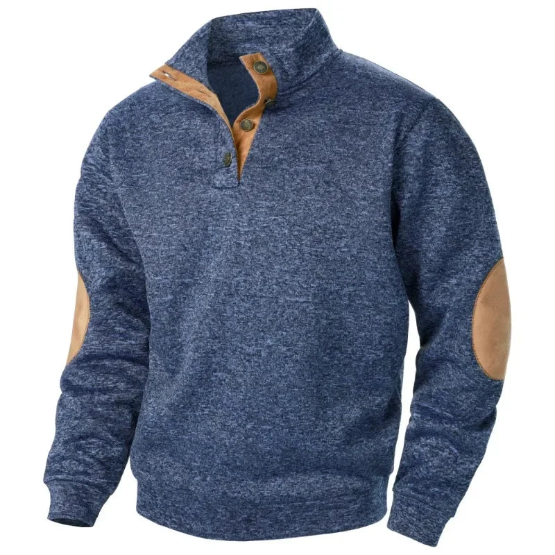 Comfy Men's Relaxed Fit V-Neck Sweatshirt