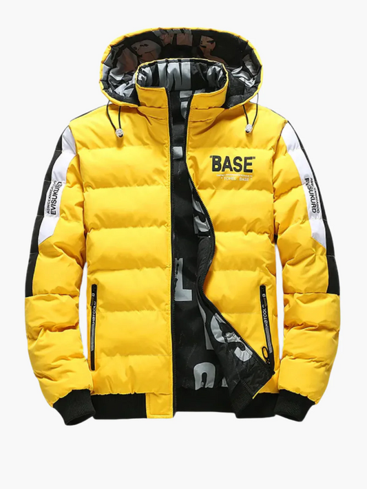 Warm Quilted Down Jacket for Men - OutfitLondon