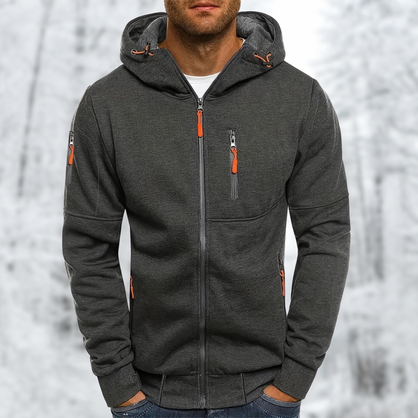 Insulated Water Resistant Hooded Winter Coat