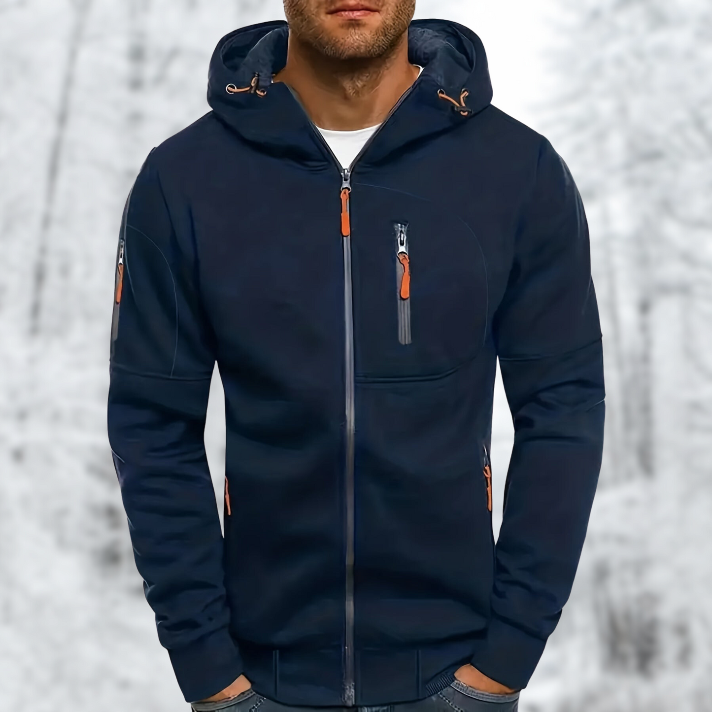 Insulated Water Resistant Hooded Winter Coat