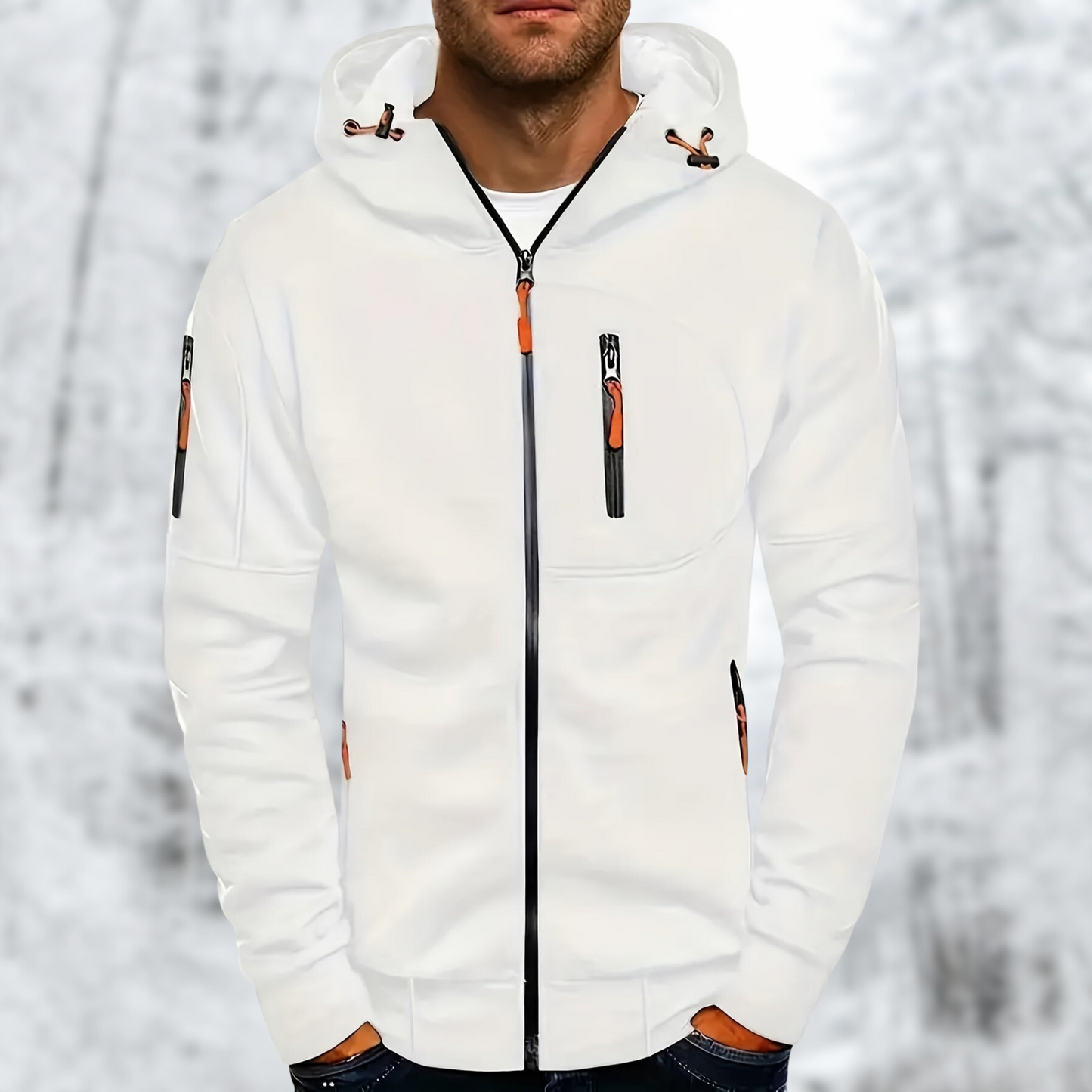 Insulated Water Resistant Hooded Winter Coat