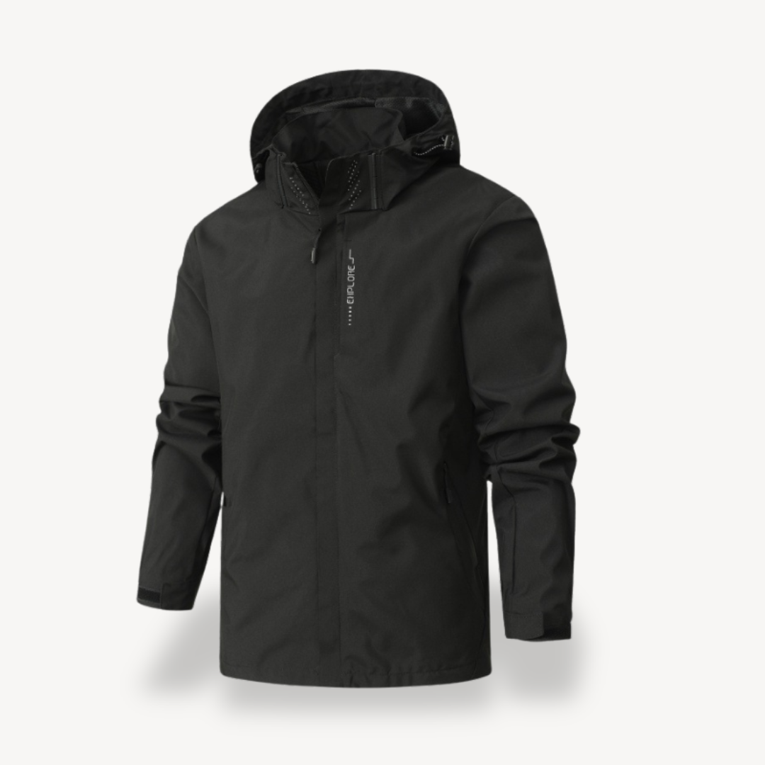 Waterproof Athletic Windbreaker Jacket