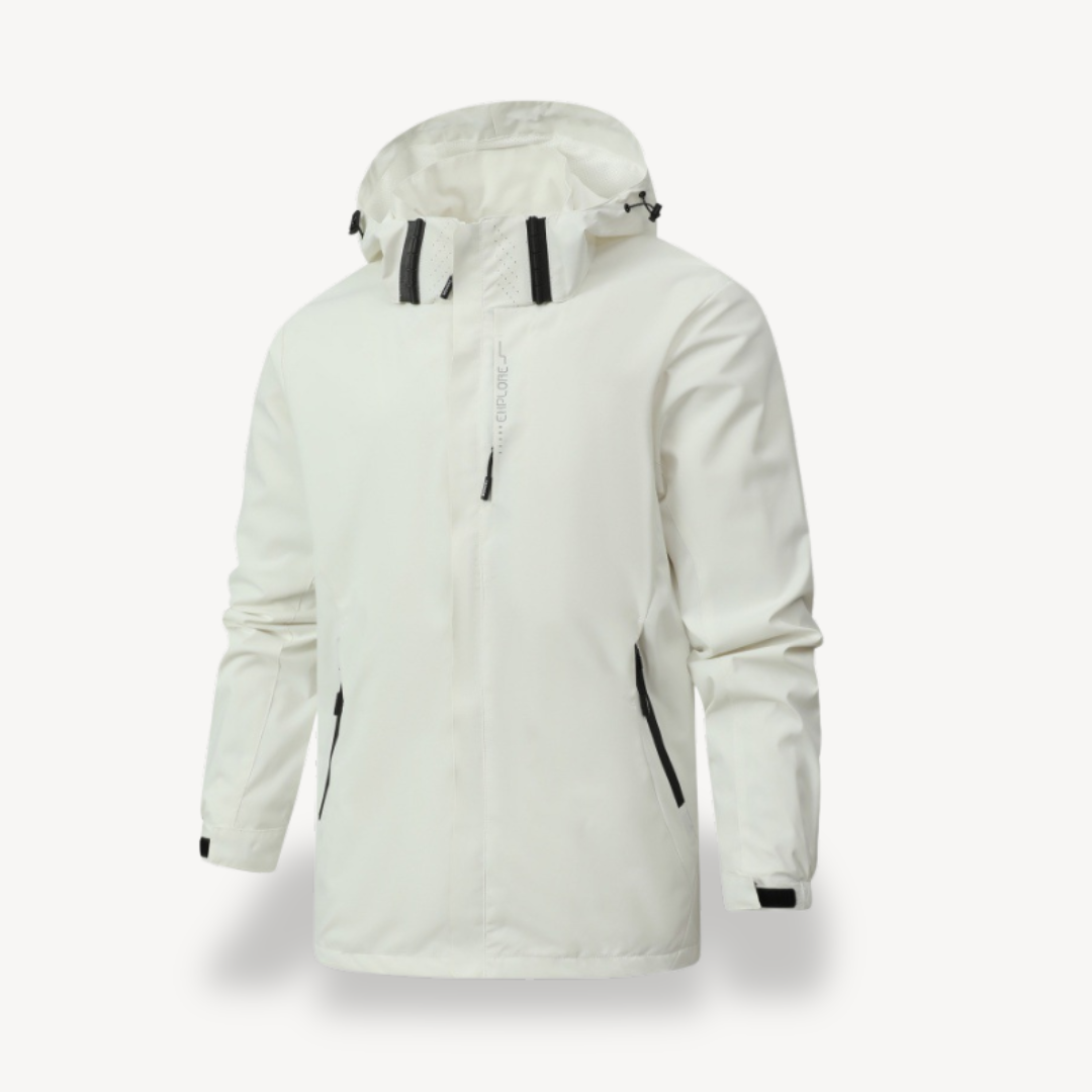 Waterproof Athletic Windbreaker Jacket