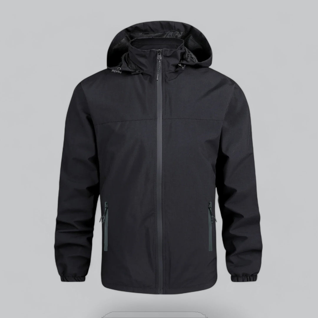 Men's Slim Waterproof Parka Coat - OutfitLondon