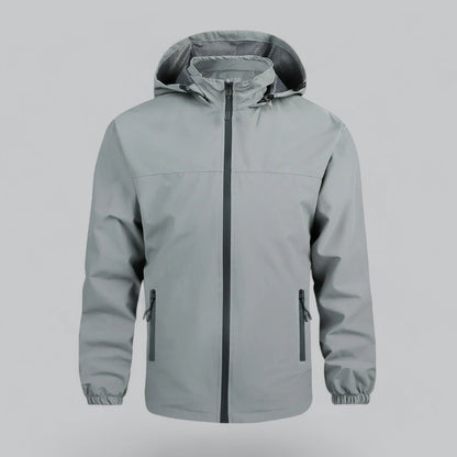 Men's Slim Waterproof Parka Coat