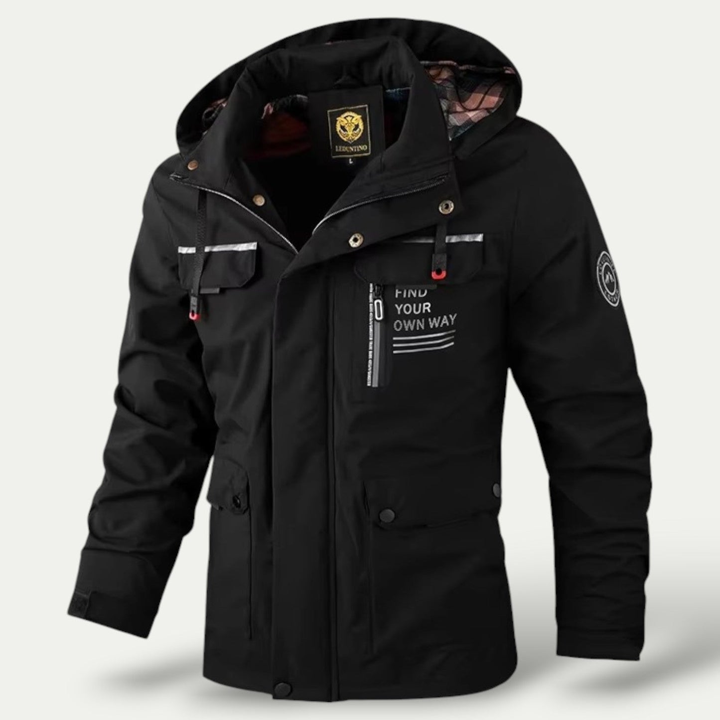 Waterproof Men's Hooded Jacket Coat - OutfitLondon