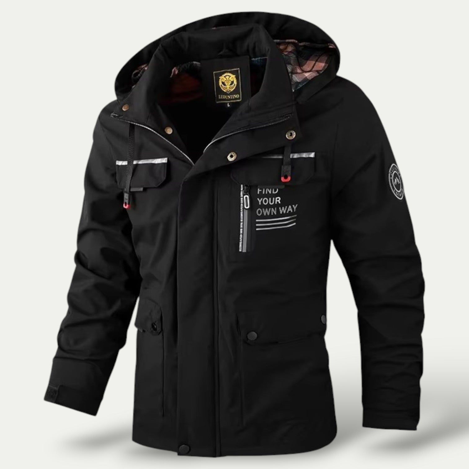 Waterproof Men's Hooded Jacket Coat - OutfitLondon