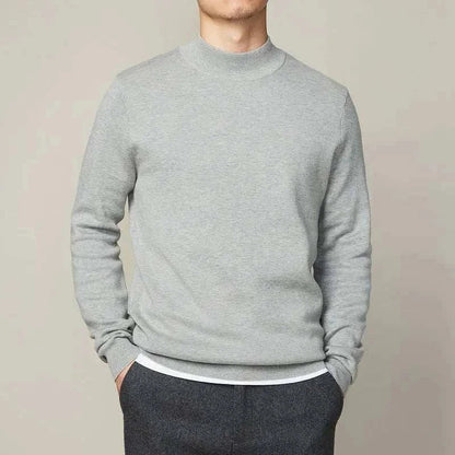 Comfortable Men's Crew Neck Knitted Sweater