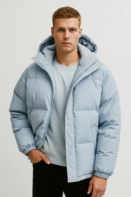 Men's Stylish Insulated Puffer Winter Jacket