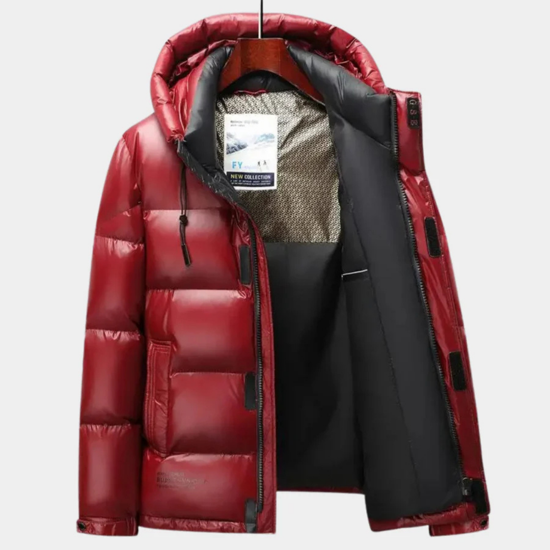 Levi Men's Insulated Hooded Parka Jacket - OutfitLondon