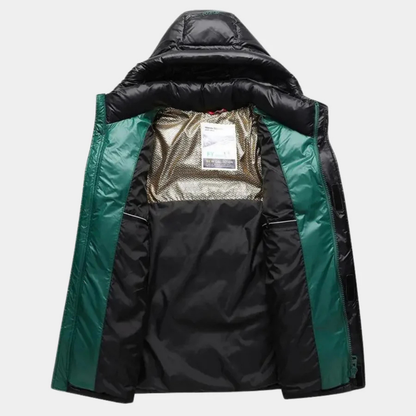 Levi Men's Insulated Hooded Parka Jacket