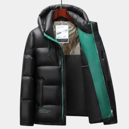 Levi Men's Insulated Hooded Parka Jacket