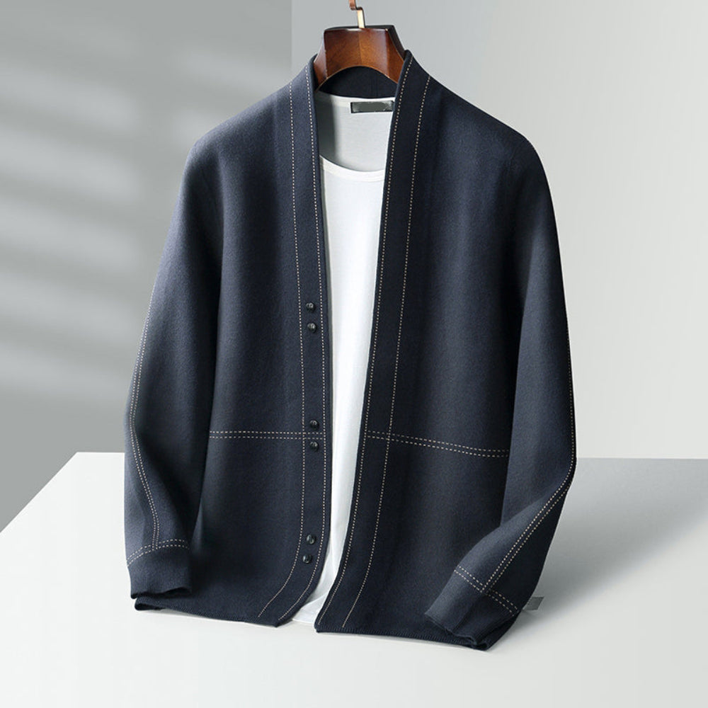 Cozy Classic Men's Cardigan Sweater