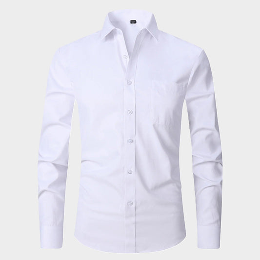 Comfort Fit Classic Casual Dress Shirt for Men - OutfitLondon
