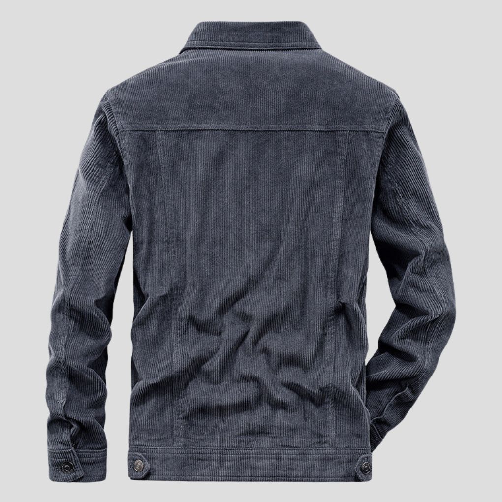 Classic Corduroy Fitted Mens Jacket