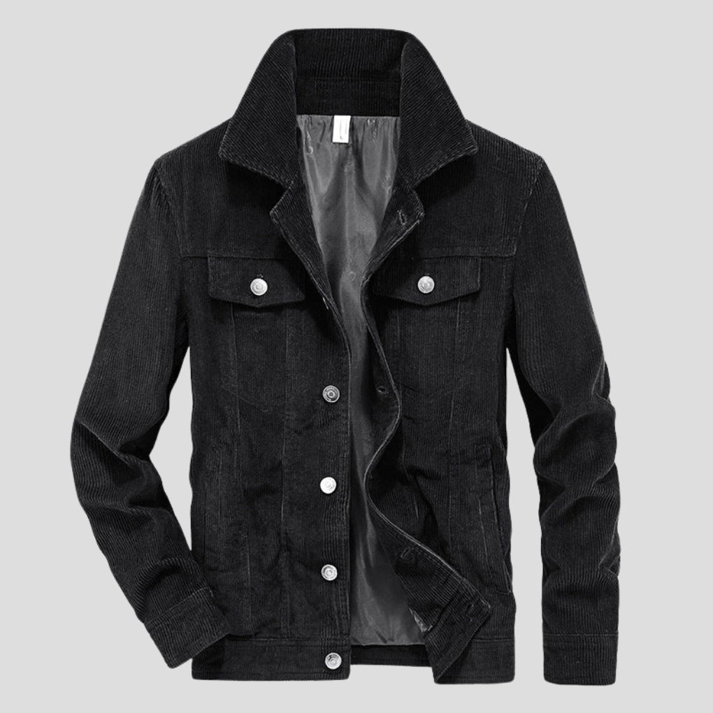 Classic Corduroy Fitted Mens Jacket