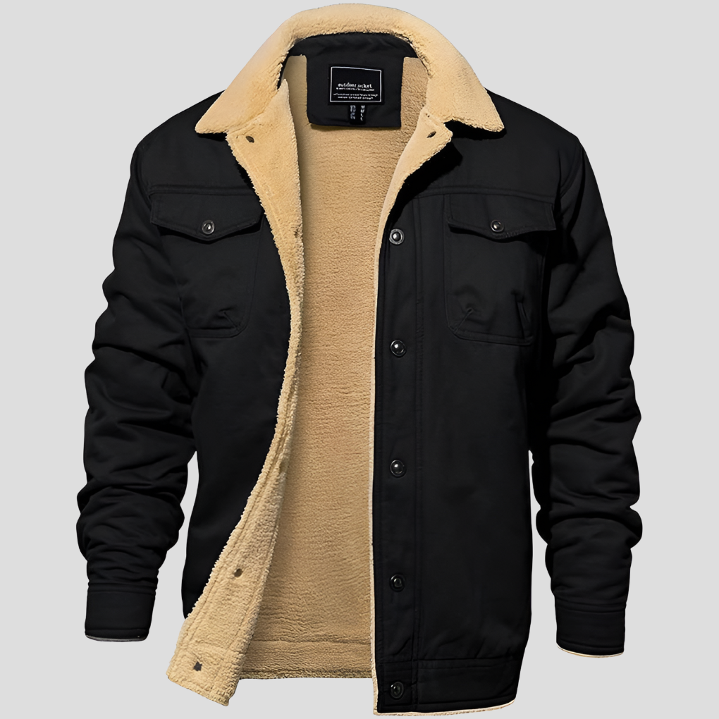 Insulated Water Resistant Mens Winter Coat - OutfitLondon
