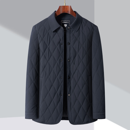 Warm Lightweight Down Puffer Jacket for Men - OutfitLondon