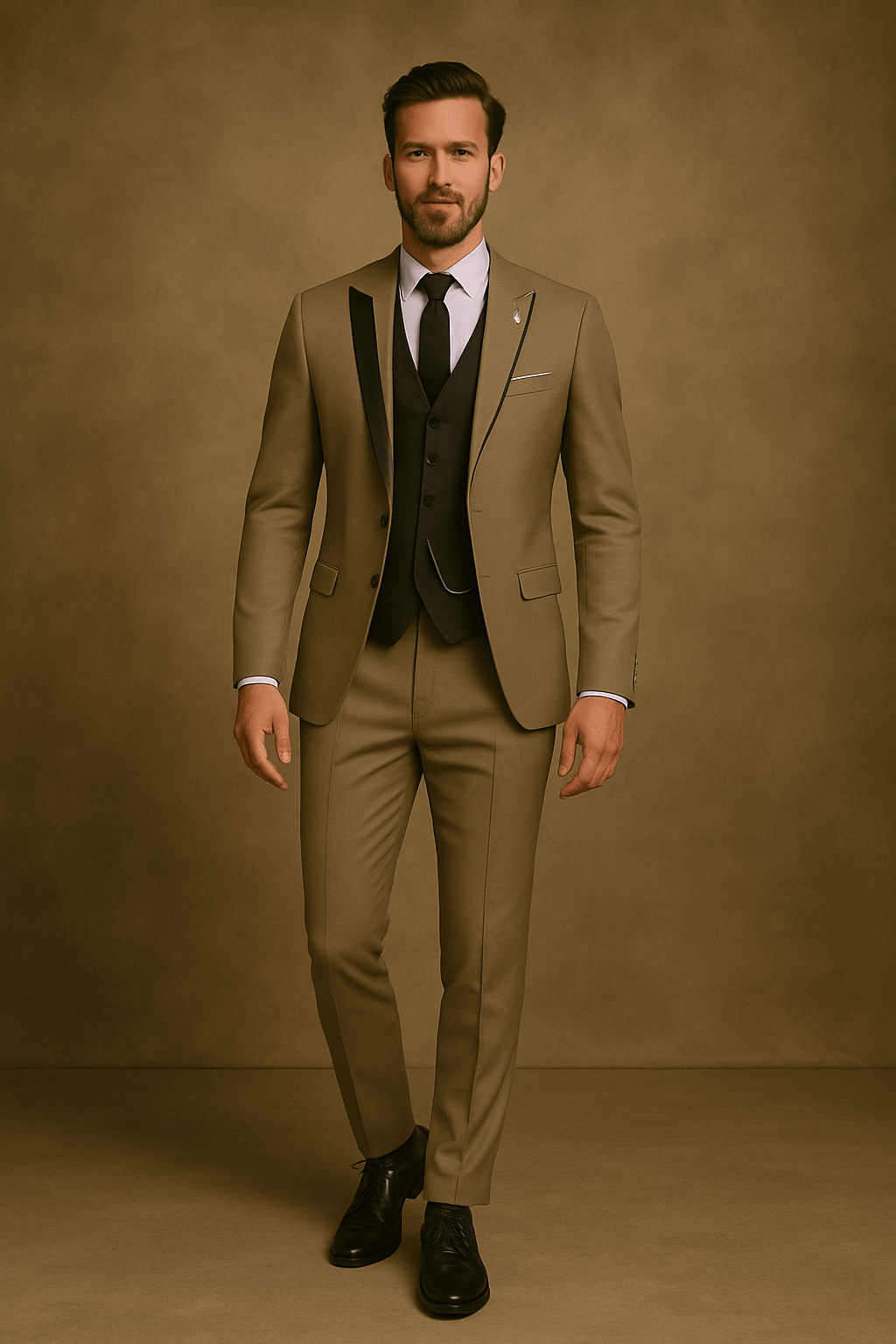 Classic 3-Piece Formal Suit Set for Men