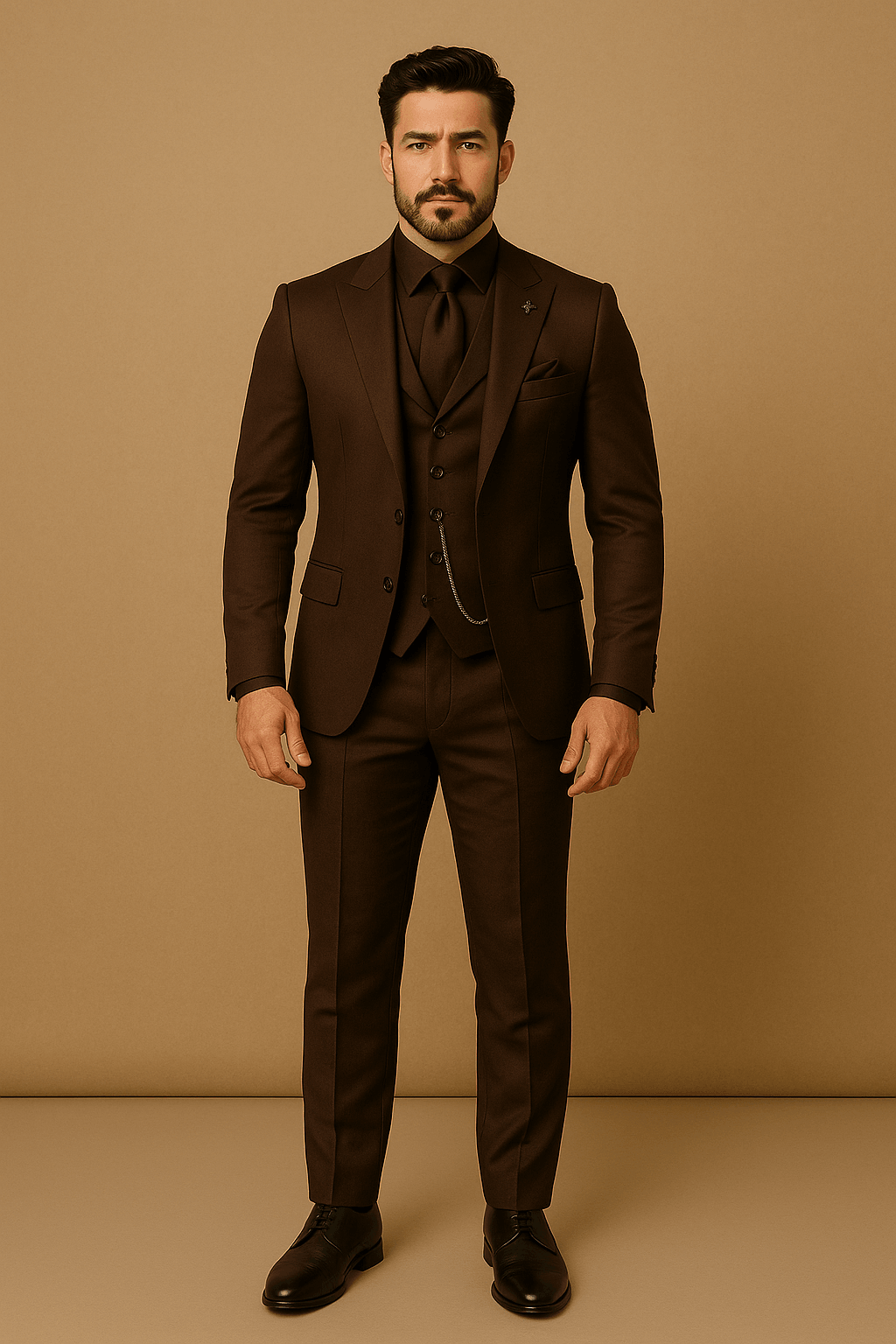 Classic 3-Piece Formal Suit Set for Men