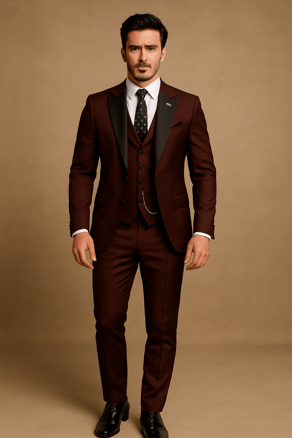 Classic 3-Piece Formal Suit Set for Men