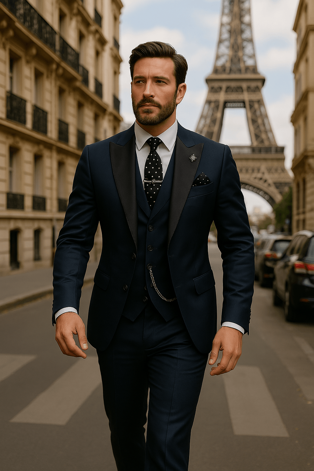 Classic 3-Piece Formal Suit Set for Men