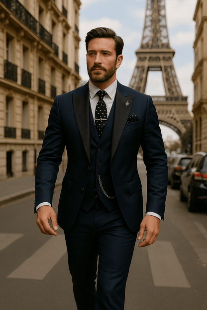 Classic 3-Piece Formal Suit Set for Men