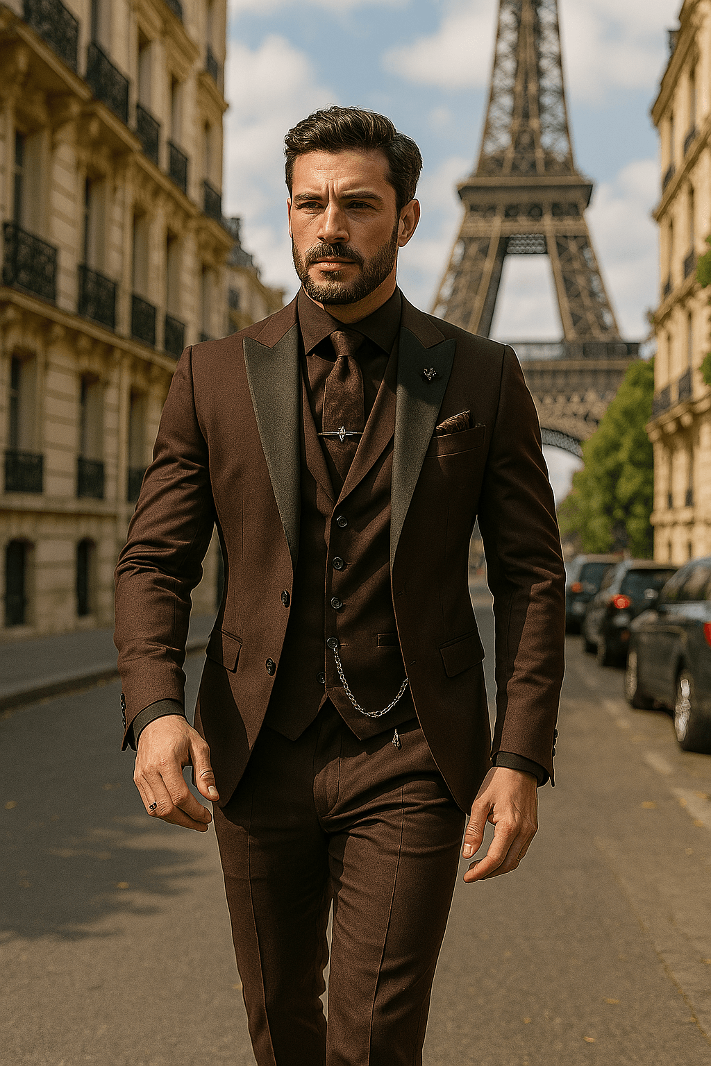 Classic 3-Piece Formal Suit Set for Men