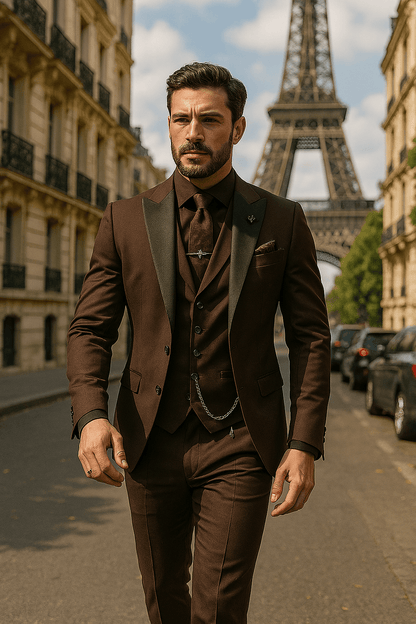 Classic 3-Piece Formal Suit Set for Men