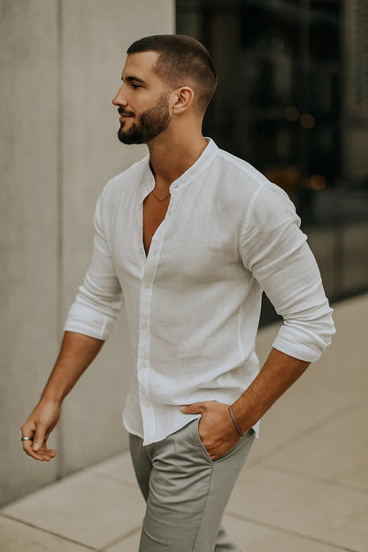 Men's Comfortable Short Sleeve Casual Shirt