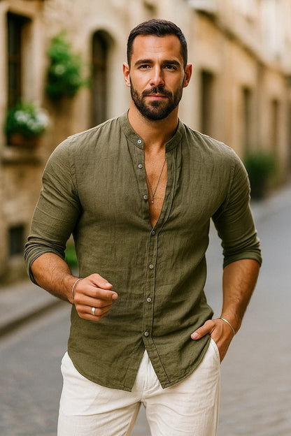 Men's Comfortable Short Sleeve Casual Shirt
