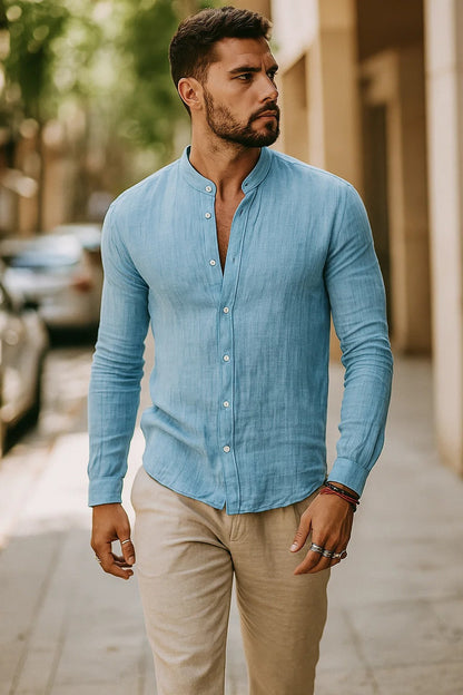 Men's Comfortable Short Sleeve Casual Shirt