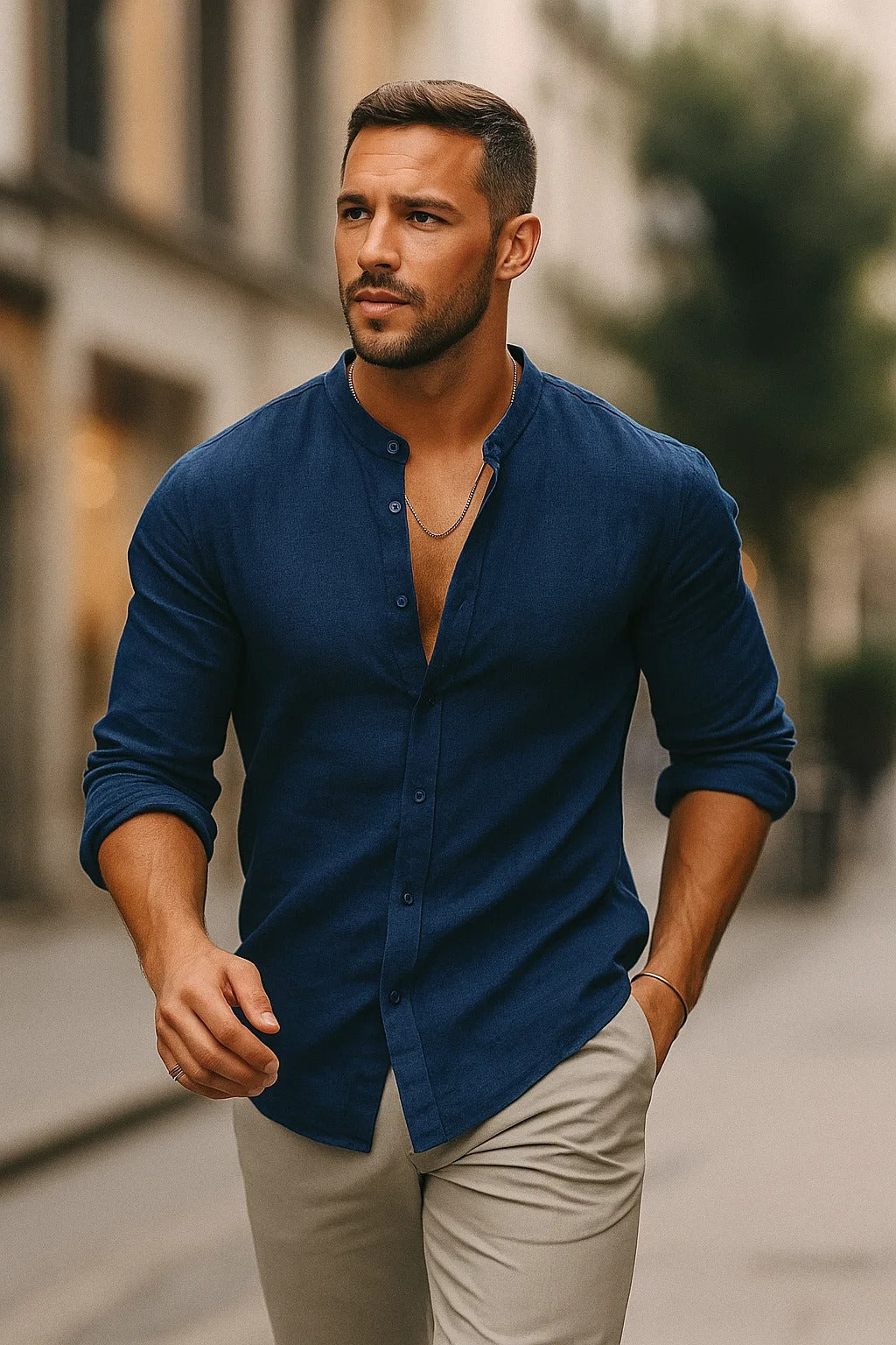 Men's Comfortable Short Sleeve Casual Shirt