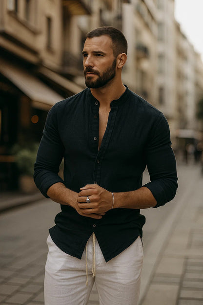 Men's Comfortable Short Sleeve Casual Shirt