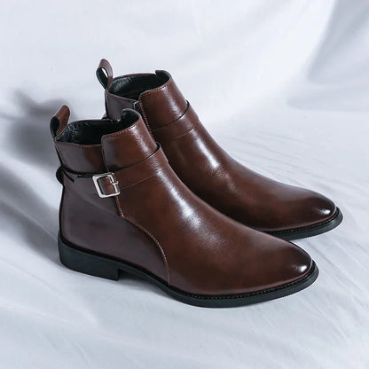 Comfortable Men's Slip On Chelsea Boots