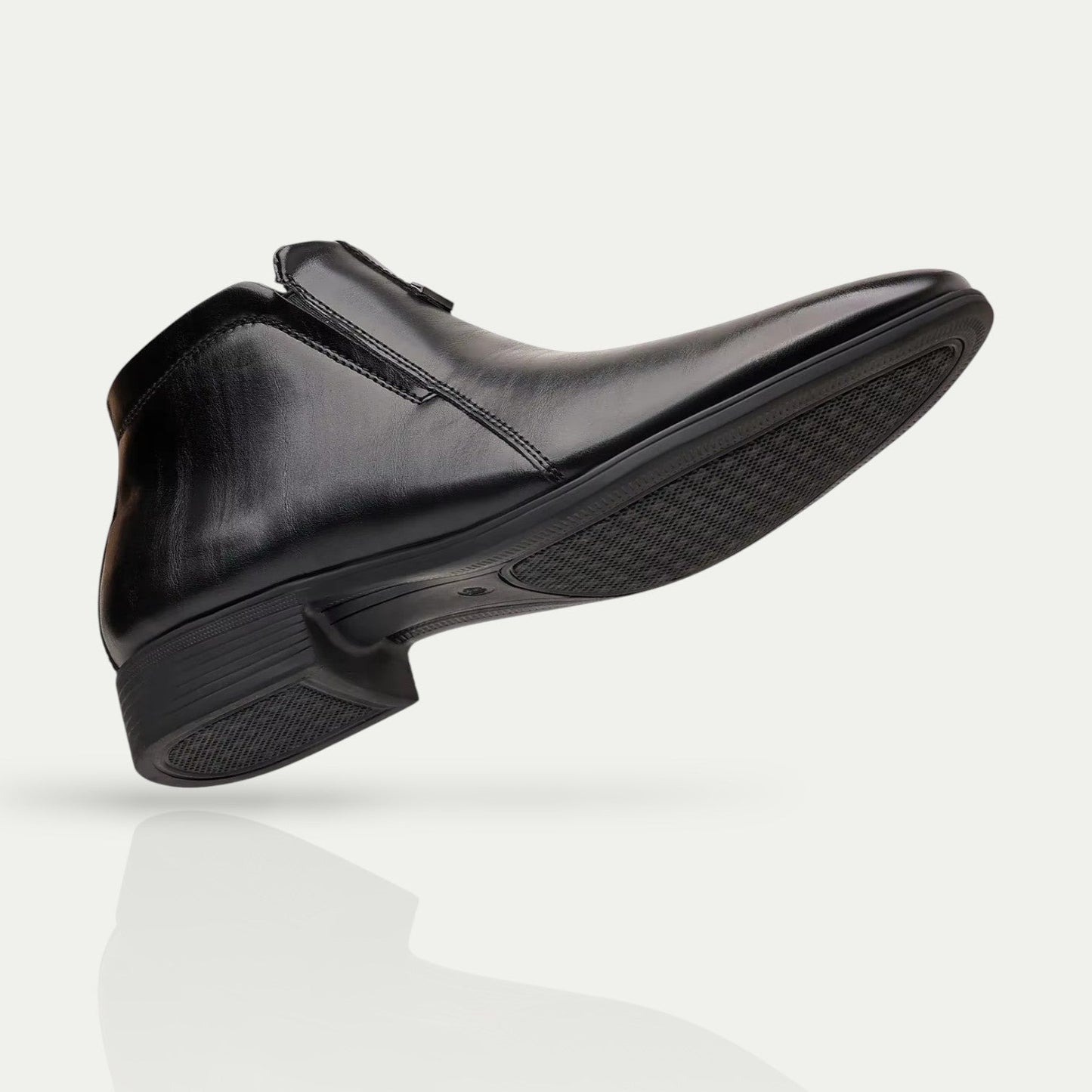 Men's Sleek Leather Ankle Boots