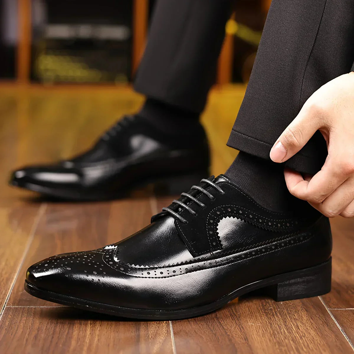 Stylish Men's Formal Leather Shoes