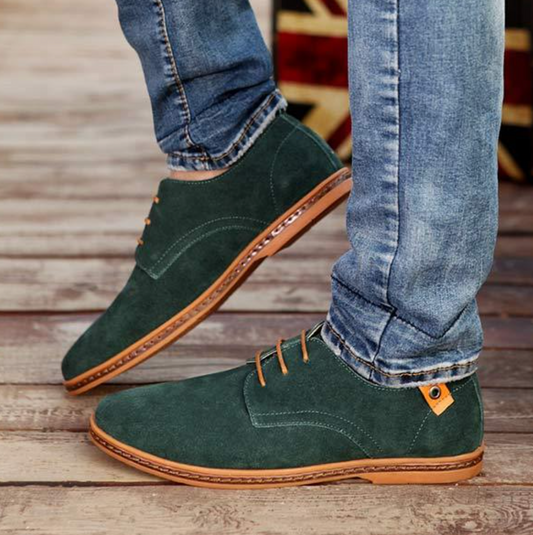 Elegant Men's Leather Oxfords - OutfitLondon