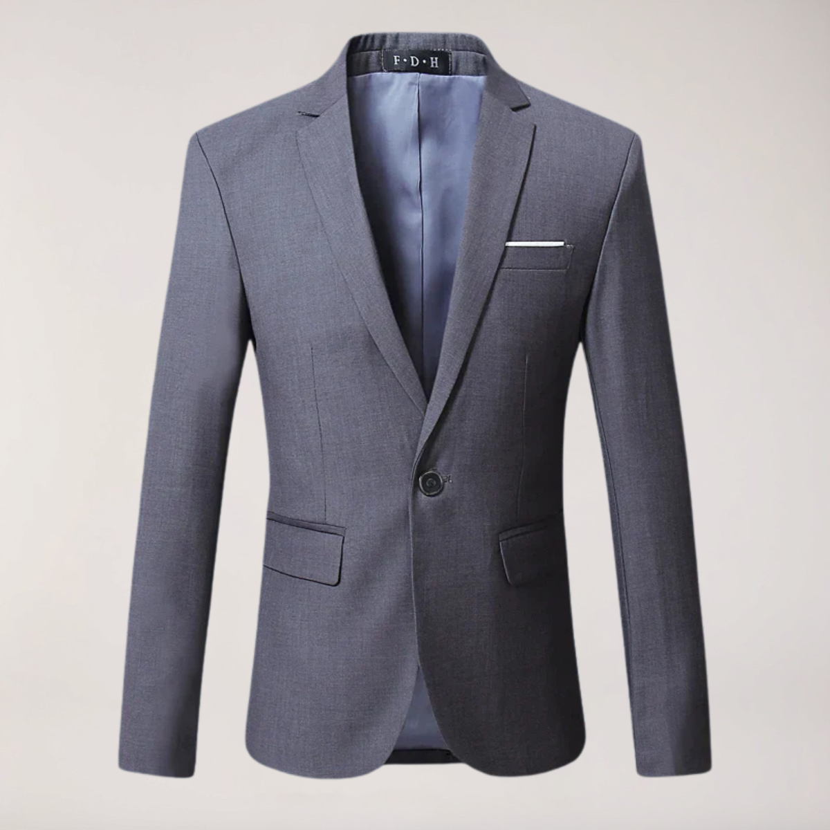 Slim Fit Men's Navy Business Blazer