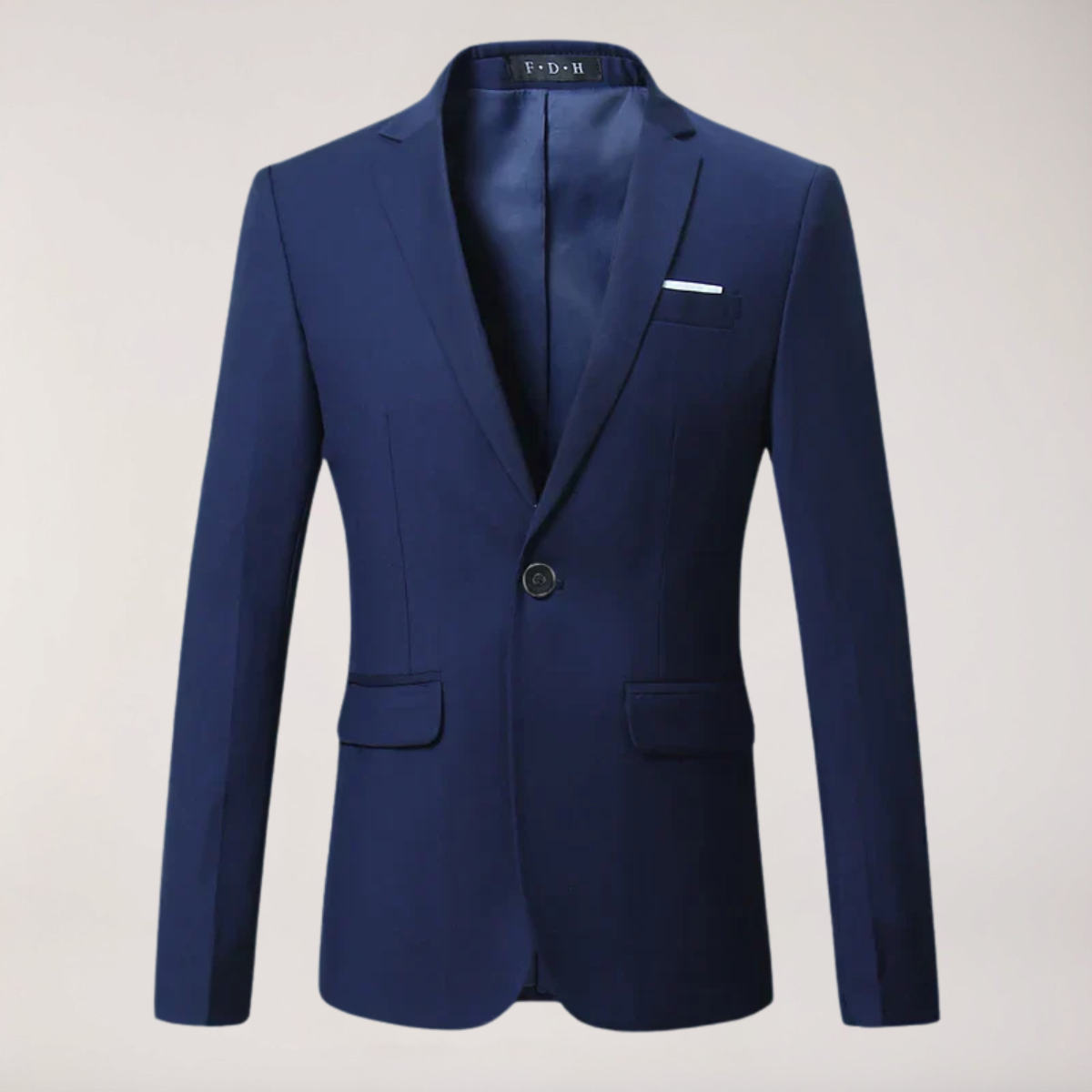 Slim Fit Men's Navy Business Blazer