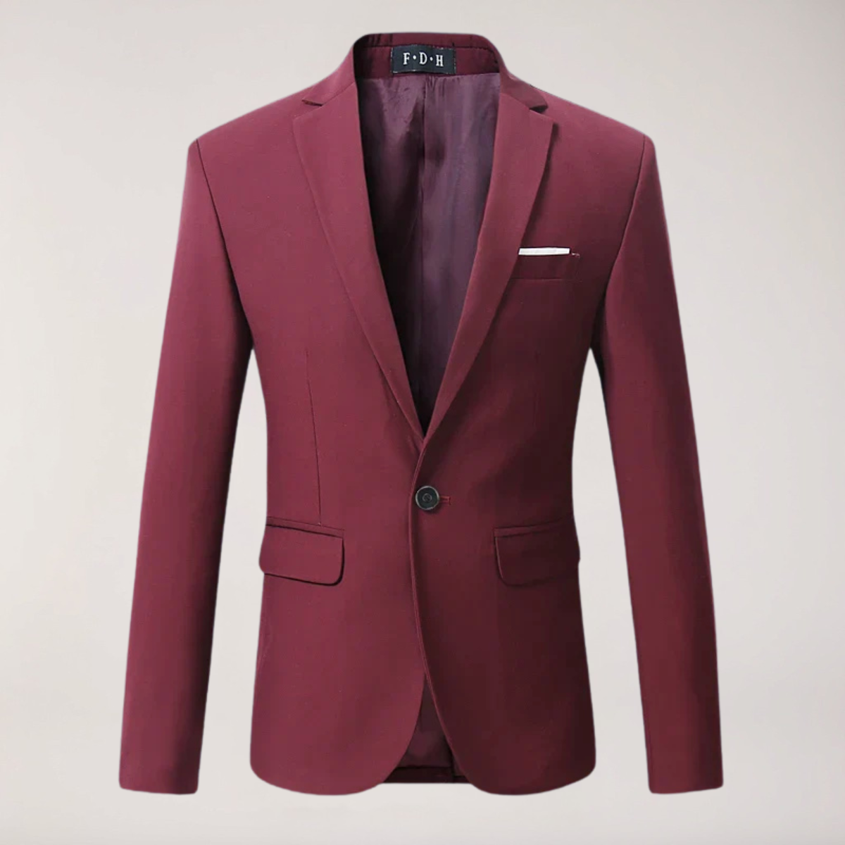 Slim Fit Men's Navy Business Blazer