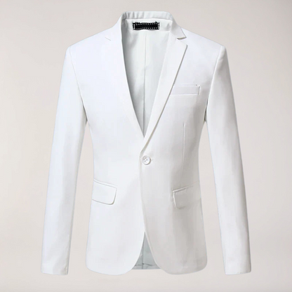 Slim Fit Men's Navy Business Blazer