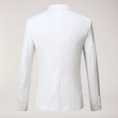 Slim Fit Men's Navy Business Blazer
