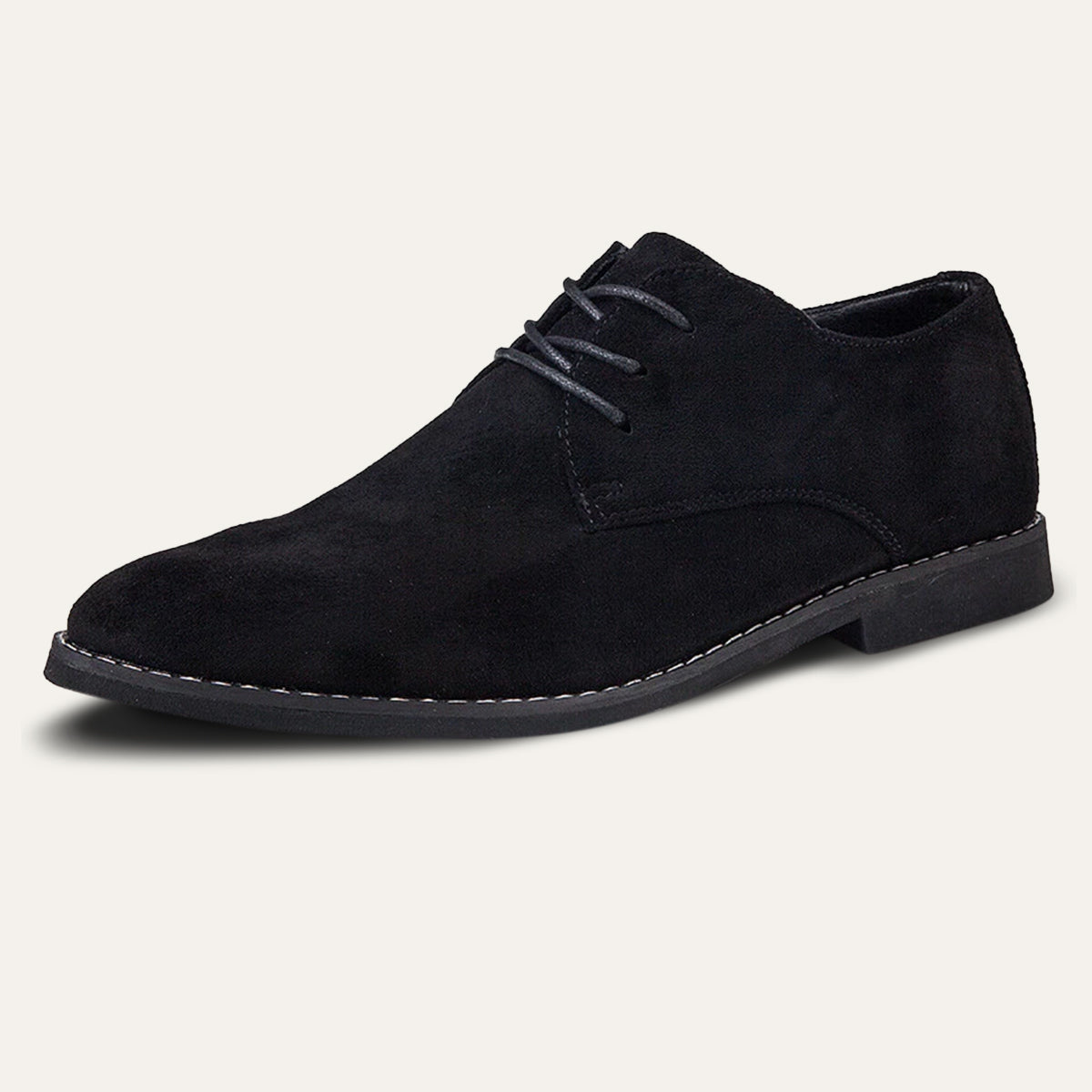 Elegant Suede Tie Oxford Shoes