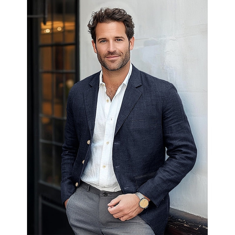 Slim Fit Versatile Men's Blazer - OutfitLondon