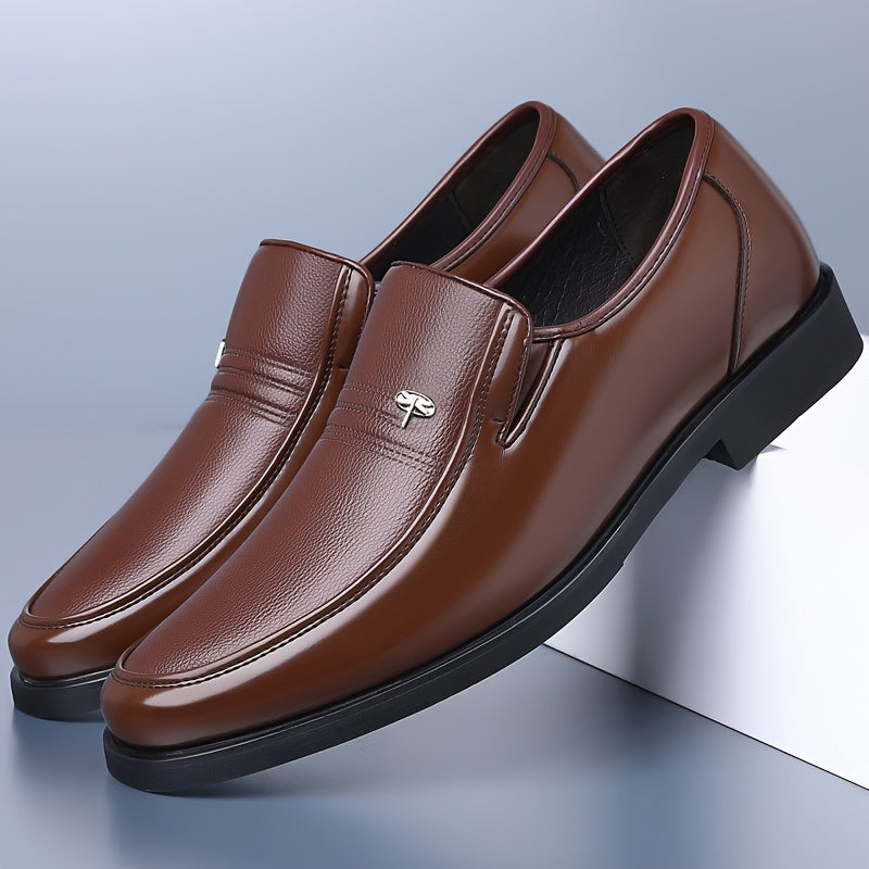 Comfortable Men's Slip On Dress Shoes - OutfitLondon